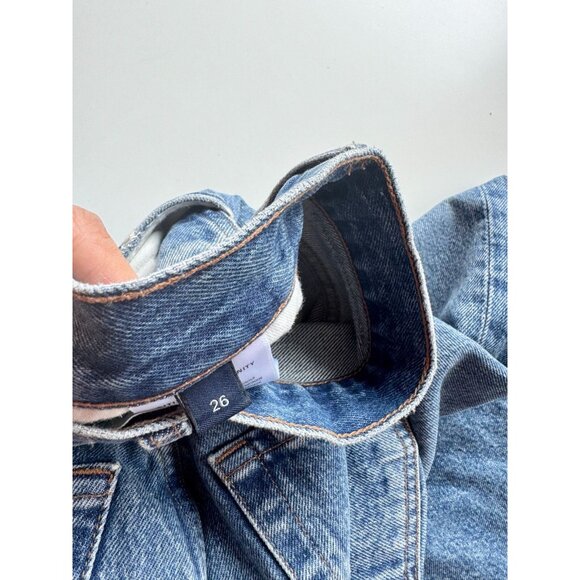 CITIZENS OF HUMANITY Beverly Corsage Slouch Boot Wide Leg Jeans, Size 26 - Picture 14 of 16